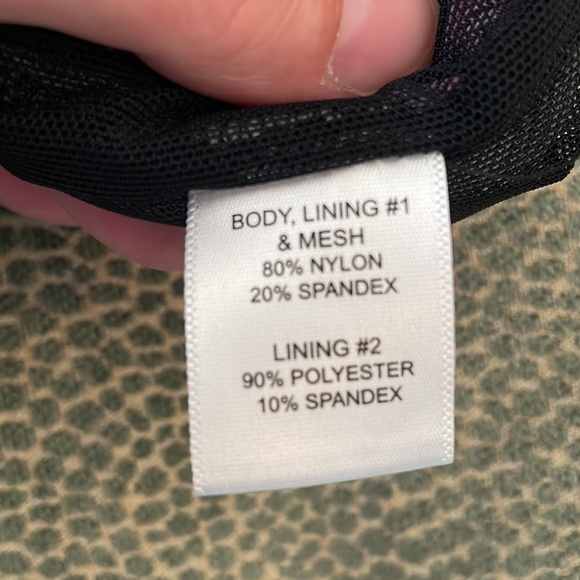 2 piece mesh outfit top and skort - Picture 7 of 7